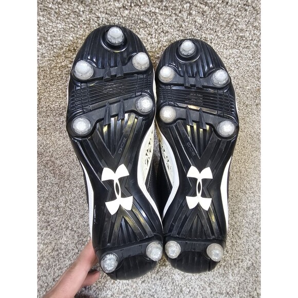 Under Armour Mens Hammer 3022173-001  Black Noir Football‎ Cleats Shoes Size 11 main image 5